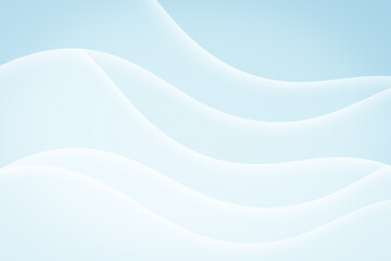 Abstract illustration with waves. Curve lines.