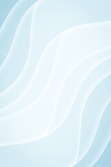 Abstract illustration with waves. Curve lines.