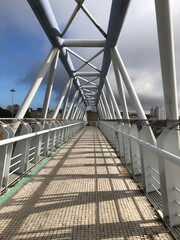 bridge over the train