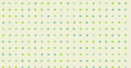 Abstract Color Halftone Dots generative art background illustration