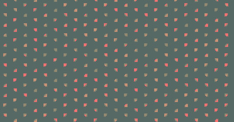 Abstract Color Halftone Dots generative art background illustration