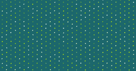 Abstract Color Halftone Dots generative art background illustration