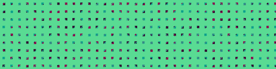 Abstract Color Halftone Dots generative art background illustration