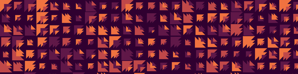 Abstract Color Halftone Dots generative art background illustration