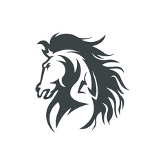 horse head silhouette