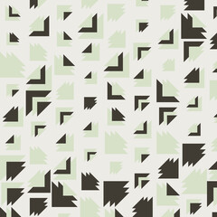 Abstract Color Halftone Dots generative art background illustration