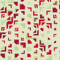 Abstract Color Halftone Dots generative art background illustration