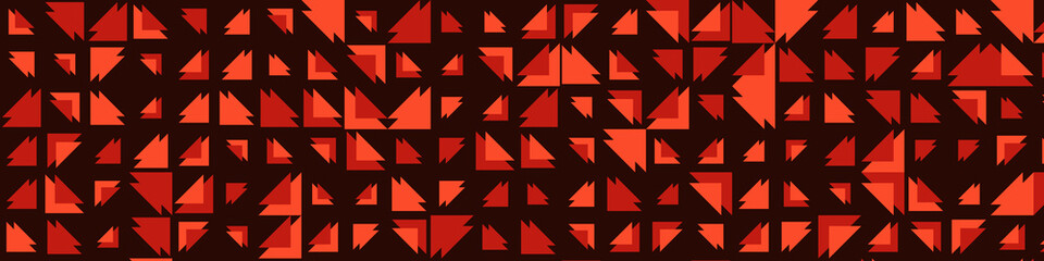 Abstract Color Halftone Dots generative art background illustration