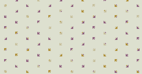 Abstract Color Halftone Dots generative art background illustration