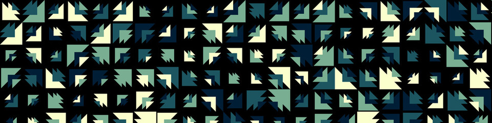 Abstract Color Halftone Dots generative art background illustration