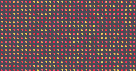 Abstract Color Halftone Dots generative art background illustration