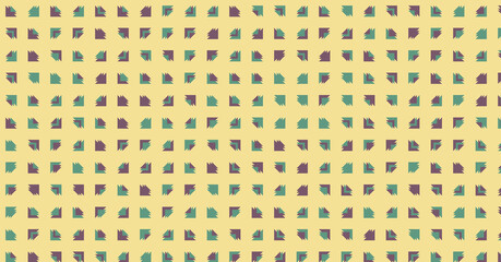 Abstract Color Halftone Dots generative art background illustration