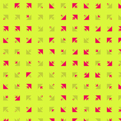 Abstract Color Halftone Dots generative art background illustration