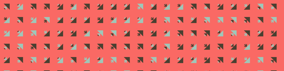 Abstract Color Halftone Dots generative art background illustration