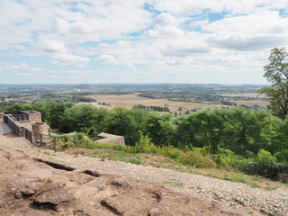 Burgruine Felsberg – Teufelsburg - Burgruine Neufelsberg, Neufilsberg bei Saarlouis-Überherrn
