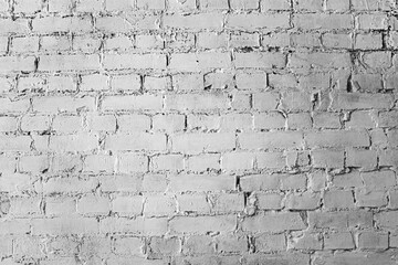 wall of white brick Background