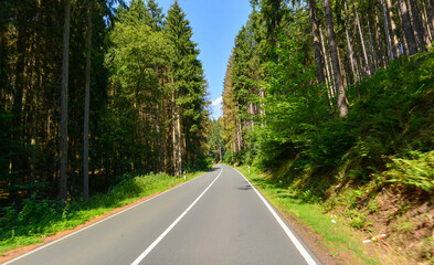 Obraz premium Höllmecker Weg in Neuenrade