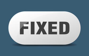 fixed button. sticker. banner. rounded glass sign