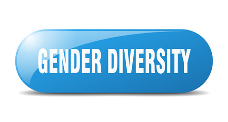 gender diversity button. sticker. banner. rounded glass sign
