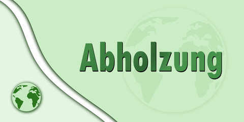 Abholzung