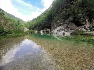 river in the mountains