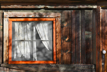 Obraz na płótnie Canvas Window at Keys Ranch
