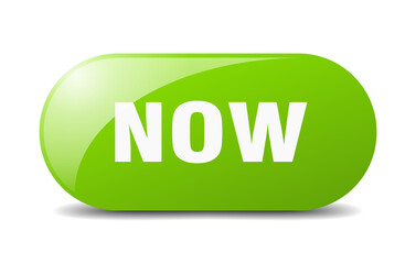 now button. sticker. banner. rounded glass sign