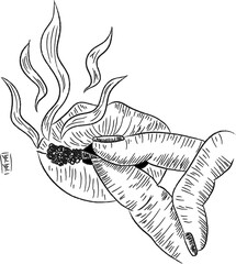 illustration of a dog