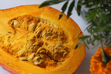 slice of pumpkin