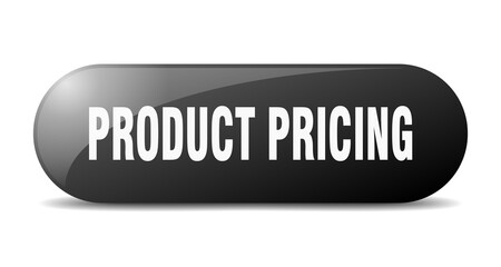 product pricing button. sticker. banner. rounded glass sign