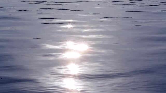 Sunlight on the water