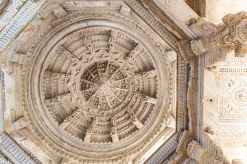 Fototapeta na wymiar Ranakpur, Jain, Temple, Rajasthan, India