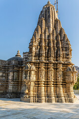 Obraz premium Ranakpur Jain Temple on Rajasthan province in India
