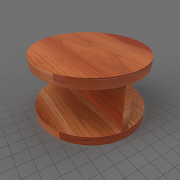 Oak coffee table