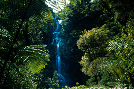 Kite Kite Falls, Neuseeland, Piha
