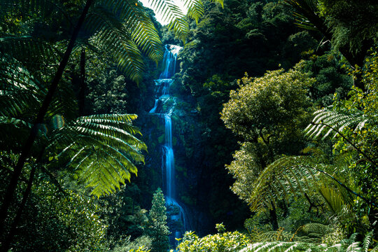 Kite Kite Falls, Neuseeland, Piha