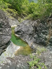 Obraz premium waterfall in the mountains