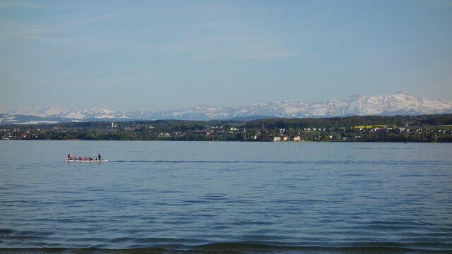 Drachenboot auf dem Bodensee
