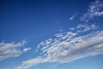 blue sky with clouds