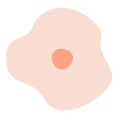 Hand drawn colorful doodle objects for abstract trendy background, web design or pattern.