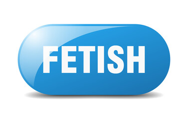fetish button. sticker. banner. rounded glass sign