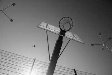 Basketball court