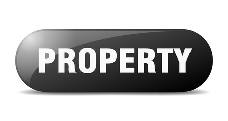 property button. sticker. banner. rounded glass sign