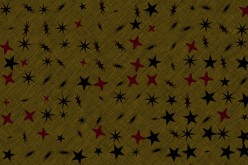 star fabric pattern textile design