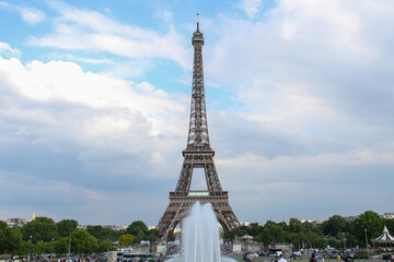 Obraz premium Torre Eiffel in Paris, France