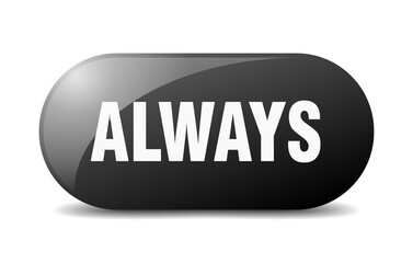 always button. sticker. banner. rounded glass sign