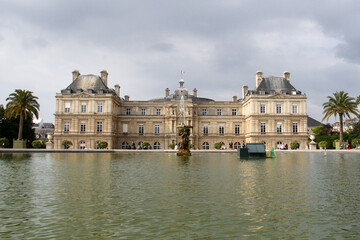 French Senate at Jardin du Luxembourg, Paris, France