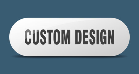 custom design button. sticker. banner. rounded glass sign