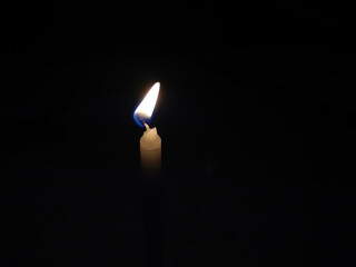candle in the dark