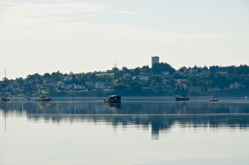 Fototapeta premium Harbor of Lunenburg